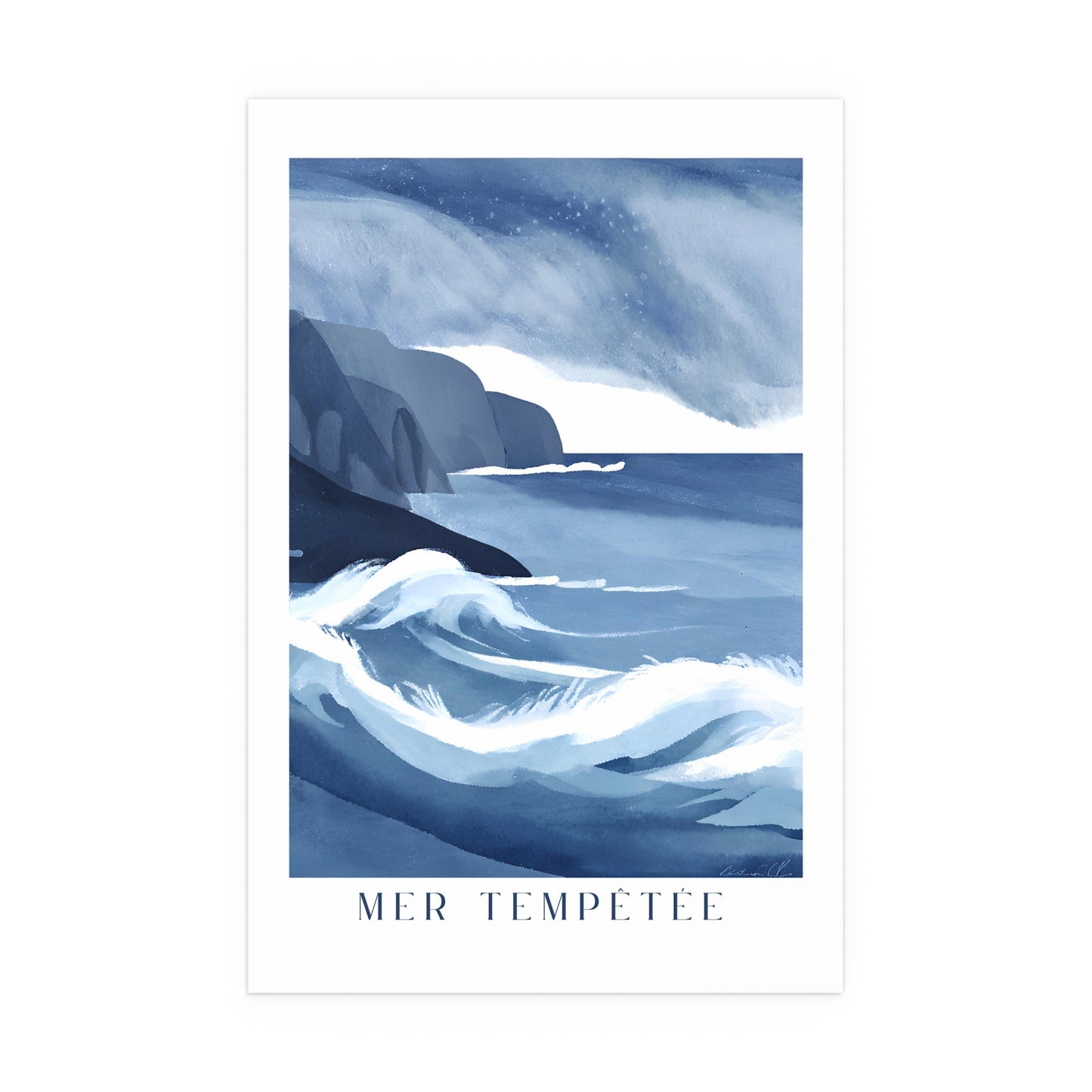 Stormy Seas Print