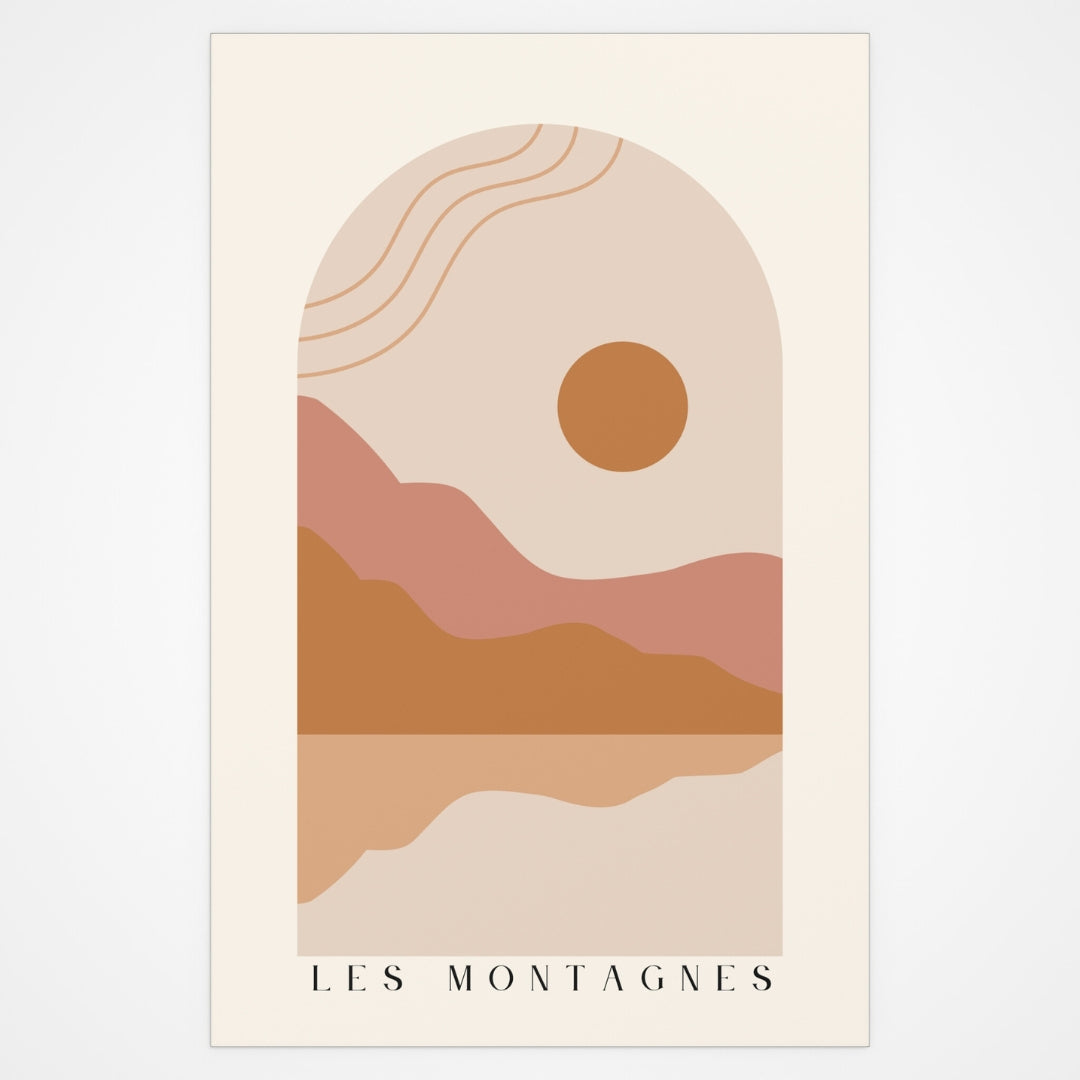 The Mountains Print