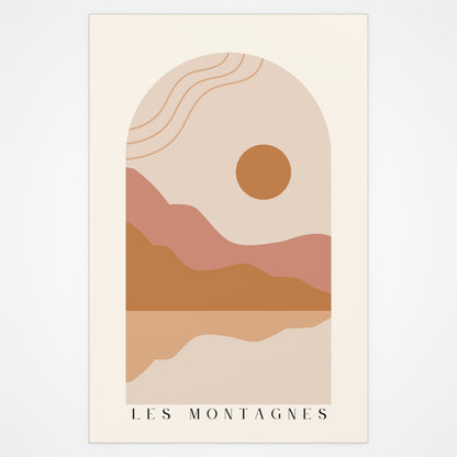 The Mountains Print