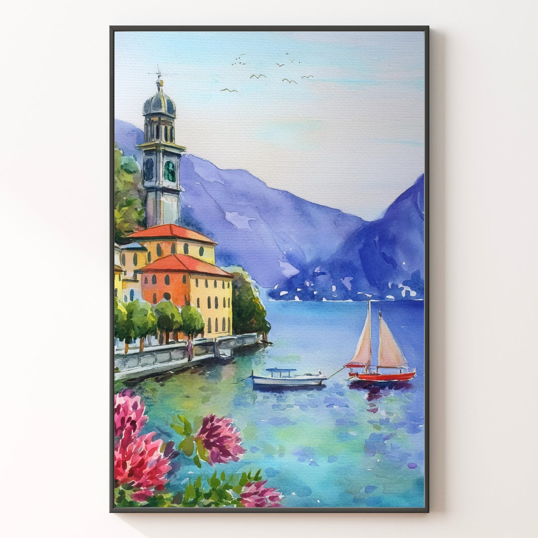 Lake Como Print