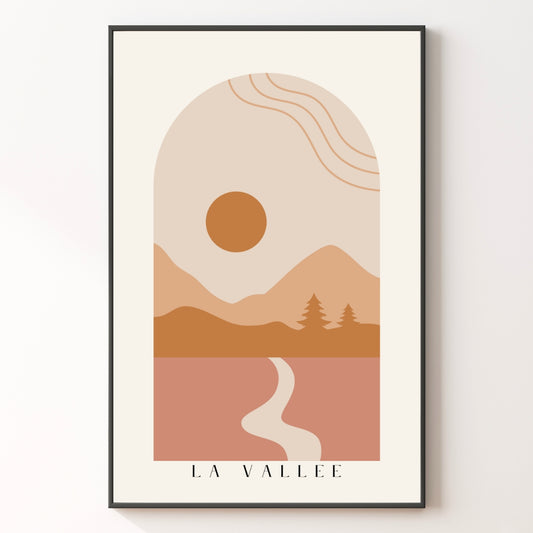 The Valley Print