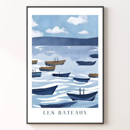 The Boats Print