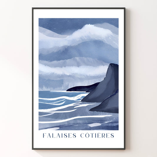 Coastal Cliffs Print