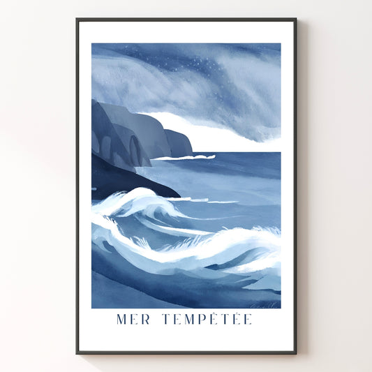 Stormy Seas Print