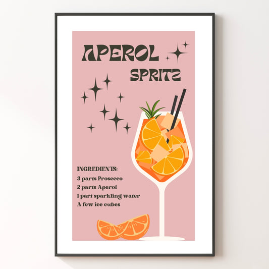 Aperol Spritz Print